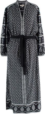 Boteh Black & White Hermia Floral Print Dress Size XS