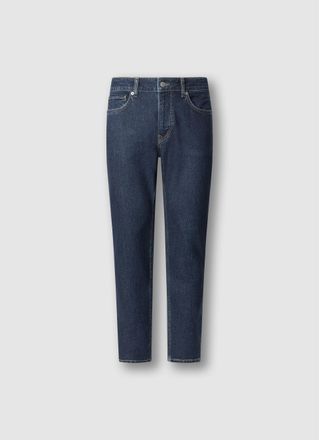 Pepe Jeans London Tapered-fit-Jeans PEPE JEANS STANLEY, Herren, Gr. 30, L&auml;nge 32, blau, Denim/Jeans, Obermaterial: 99% Baumwolle, 1% Elasthan, gerade, unten schmal, Jea