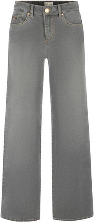Seductive Meron Stijlvol Model 92038/9441 - Dames - Loose Fit Jeans - Grijs - 2XL - Jeans