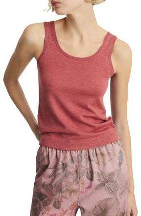 Mango Scoop Neck Sweater Tank in Medium Pink at Nordstrom Rack