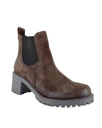Eric Michael Women Trento Waterproof Chelsea Boot In Brown