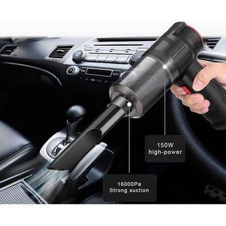 OEM Aspirapolvere Per Auto Senza Fili 16000pa 150w, Aspiratore Portatile Automatico 2 In 1, Mini Aspiratore A Doppio Uso Per Auto E Casa