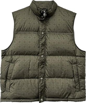 Chrome Hearts Bodywarmer met monogram-print - Groen