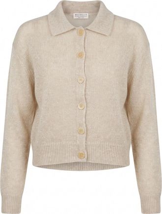 Brunello Cucinelli Mohair Blend Cardigan