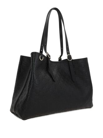 Gucci large GG Emblem tote bag - Black
