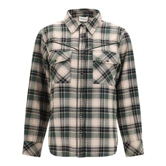 P.A.R.O.S.H. P.a.r.o.s.h. - Cowboy Shirt - Dames - Blouses & Shirts - Veelkleurig - Maat: S Katoen