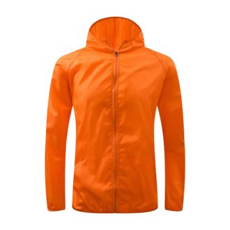 Generic Womens sun-proof Jackets Hooded Lightweight Womens Windbreaker Jackets Lightweight Breathable Adult Sunshade Outdoor Street Riding Mountaineering Clot