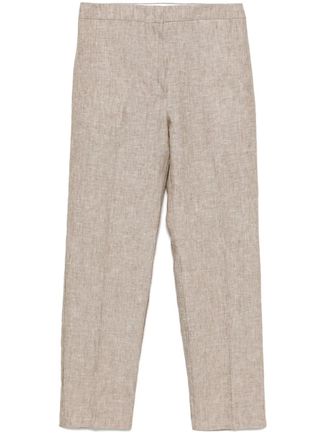 Kaos linen trousers - Neutrals
