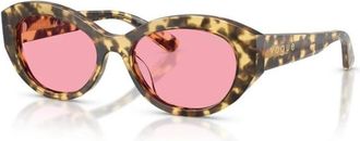 Vogue Eyewear Zonnebril - Dames - Zonnebrillen - Veelkleurig - 52 MM - Accessoires