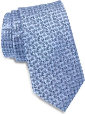 Nordstrom Stailey Neat Stretch SilkJacquard Tie in Light Blue at Nordstrom