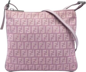 Fendi Borsa a tracolla Pre-owned in tela - - Pre-owned - Donna - Rosa - ONE SIZE