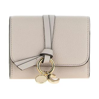 Chlo&eacute; Cartera peque&ntilde;a plegable Alphabet - Accessories - Mujer - Gris - ONE SIZE