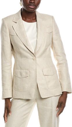 Marc Cain Linen-Blend Blazer