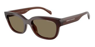 A|X Armani Exchange AX4155SU 837373 Womens Sunglasses Brown Size 54