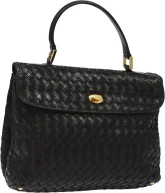 Bally Tweedehands leren handtassen - Dames - Vintage Handtas - Zwart - ONE Size - Leer - Vintage
