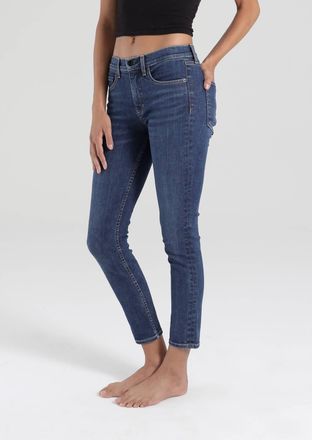 ASKK NY Mid-Rise Skinny Jeans In Dark Vintage
