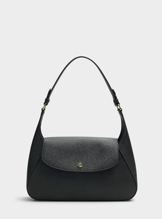 Lauren Ralph Lauren Womens Schylar textured leather shoulder bag