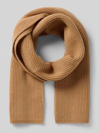 Moss Copenhagen Grobstrick-Schal aus Viskose-Mix Modell GALINE RACHELLE in Camel, Größe 1