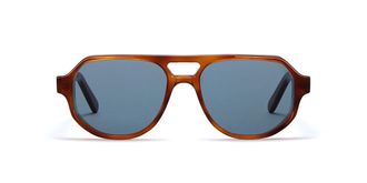 L.G.R Asmara Carnet de Voyage 6546 Mens Sunglasses Tortoiseshell Size 54