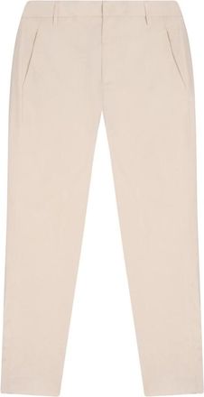 Dondup Pantalone Nima - Dames - Slim Fit Broeken - Beige - W31 - Katoen - Broeken