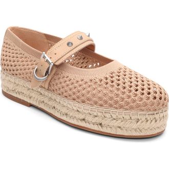 Ash Estella Espadrille Flat in Sand at Nordstrom, Size 10Us