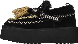 Elena Iachi Schoenen, Dames, Zwart, 40 EU, Su&egrave;de, Mi-02 Loafer