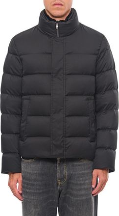 Herno Black Quilted Jacket
