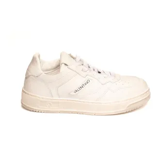 Mario Valentino Schoenen, unisex, Wit, 36 EU, Leer, Leren sneaker