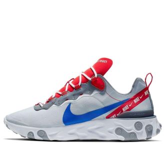 Nike React Element 55 Grey Royal Red CD7340-001