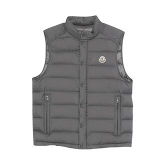 Moncler Vests, male, Gray, Size: 2XL Barthe Down Vest