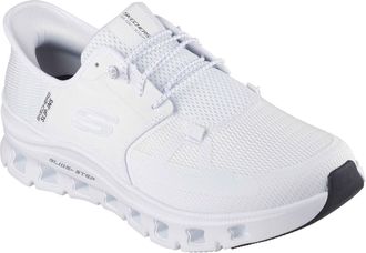 Skechers Glide-Step Pro Textile Mens White Standard Trainers - Size UK 11