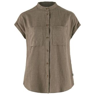 Fj&auml;llr&auml;ven &Ouml;vik Hemp Shirt S/S Hemd f&uuml;r Damen | grau