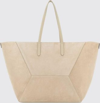 Brunello Cucinelli Borsa BC Duo Brunello Cucinelli in camoscio