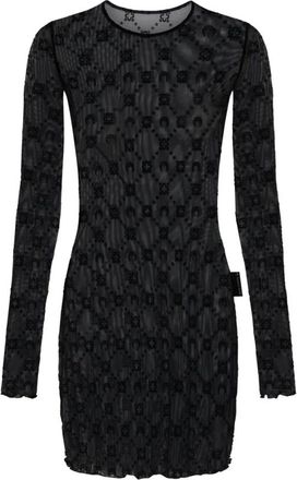 Marine Serre Mujer, Vestidos, Negro, Talla: M