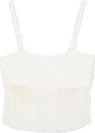 Cult Gaia Top Coralie - Bianco