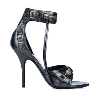 Balenciaga High Heel Sandals, female, Gray, Size: 8 US Stylish Sandals for Summer