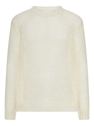 Jil Sander Opengebreide trui - Beige