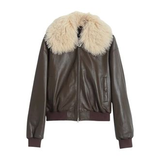 Mauro Grifoni Bomber Over - - Jackets - Donna - Marrone - S
