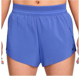 Nike AeroSwift Dri-FIT ADV Mid-Rise 3 Laufshorts f&uuml;r Damen | blau