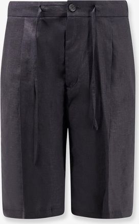 Hev&ograve; Bermuda Torre Lapillo in lino e viscosa - HEVO - gender_Man