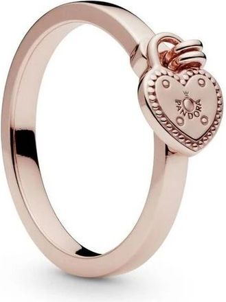 Pandora Ring van Pandora Rose 14K Goud Verguld Zilver - Dames - Ringen - Roze - 54 MM - Accessoires