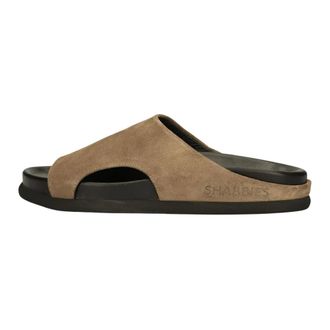 Shabbies Amsterdam Schoenen, Dames, Bruin, 41 EU, Su&egrave;de, Inga Close Slippers