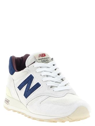 New Balance Mesh and Suede Low-Top Sneaker - Off-White