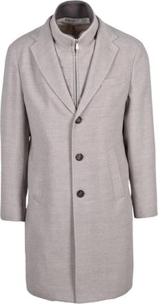 Eleventy Cappotto - - Coats - Uomo - Grigio - M