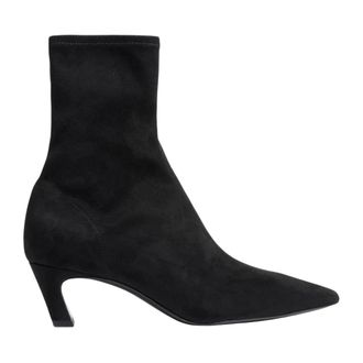 Ash Viva Pointed-Toe Enkellaarzen - Dames - Schoenen - Zwart - Maat: 40 EU Leer