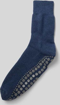 Falke Socken mit geripptem Abschluss in Blau, Größe 39-42