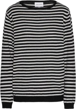 Americandreams Christy Round Neck Cashmere Pullover - Dames - Ronde hals truien - Zwart - S - Wol - Truien & Vesten