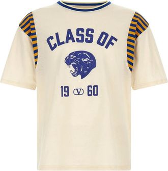Valentino Garavani Panther T-shirt - male - Valentino Garavani - T-Shirts - Multicolor - 2XL - Tops