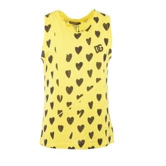 Dolce & Gabbana Uomo, Top, Giallo, XL, new