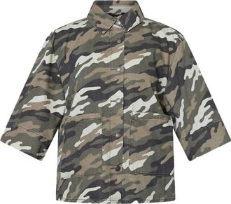 Sisters Point Olea-Ja17 Shirt - Dames - Blouses & Shirts - Veelkleurig - Maat: XS Katoen